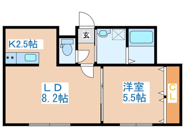 DOLCE VITAの物件間取画像